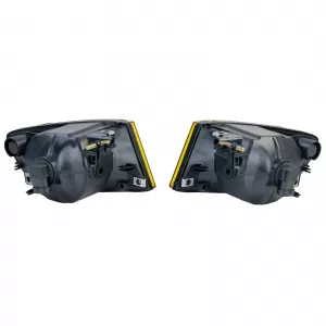 Clear glass yellow fog lights suitable for 3 Series BMW E92 E93 Coupe Convertible