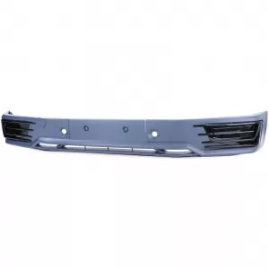 Spoiler anteriore paraurti look Sportline adatto per VW T6 Bus Transporter 15-19-image-6206100