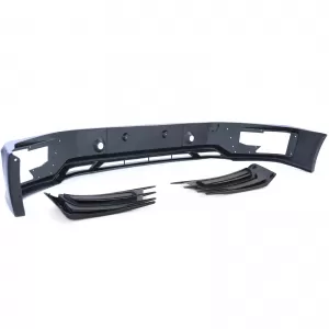 Spoiler anteriore paraurti look Sportline adatto per VW T6 Bus Transporter 15-19-image-6206103