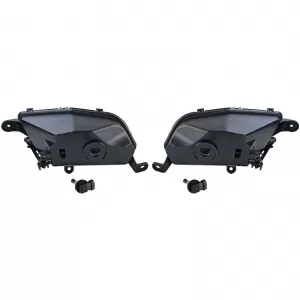 Fog lights black smoke set for Opel Astra K from 2015 Zafira C from 2016