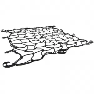 Trailer net 2.5x3m tear-resistant stretchable nylon black car trailer cargo net