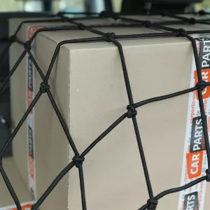Trailer net 2.5x3m tear-resistant stretchable nylon black car trailer cargo net