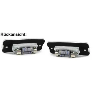 LED license plate light white 6000K for Mercedes ML W164 08-11 GL X164 R W251