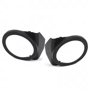 Fog light trim cover pair suitable for BMW 3 SERIES E46 98-07