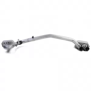 Terminale di scarico duplex look 550 adatto per BMW F10 F11 520 523 525 528 530-image-6206242