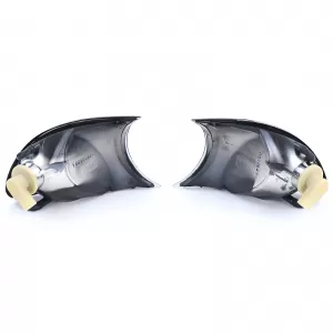 Clear glass indicator set black smoke fits for 3 Series BMW E46 Coupe Convertible 2001-2003