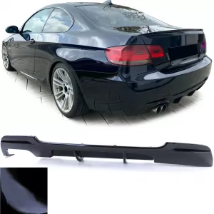 image-25-Performance hátsó diffúzor fényes fekete, BMW 3-as E92 E93 320 325 330 modellekhez