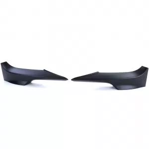 Front flaps spoiler splitter matte black fits BMW 3 Series E92 E93 06-10
