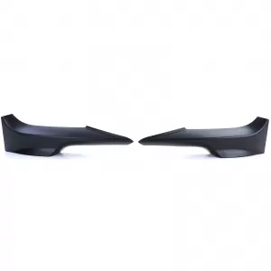 Front flaps spoiler splitter matte black fits BMW 3 Series E92 E93 06-10