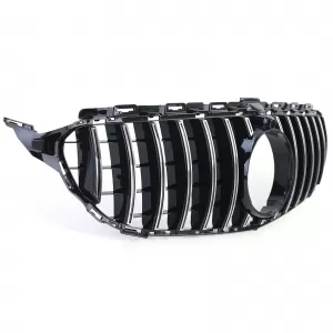 Sport Grille Black Gloss Chrome for Mercedes C Class W205 S205 2014-2018