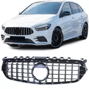 image-57-Sport hűtőrács fényes fekete króm Mercedes B-osztály W247 18-