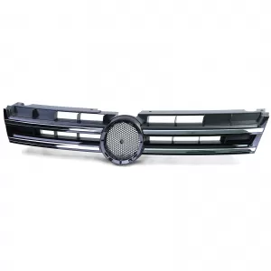 Radiator Grille Black Chrome for VW Touareg 2 7P Pre-facelift 10-14