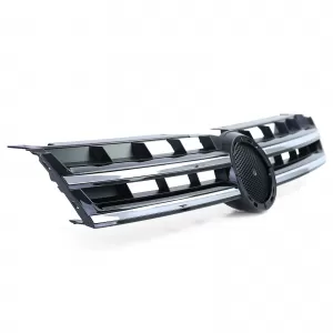 Radiator Grille Black Chrome for VW Touareg 2 7P Pre-facelift 10-14