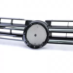 Radiator Grille Black Chrome for VW Touareg 2 7P Pre-facelift 10-14