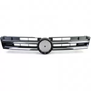Radiator Grille Black Chrome for VW Touareg 2 7P Pre-facelift 10-14
