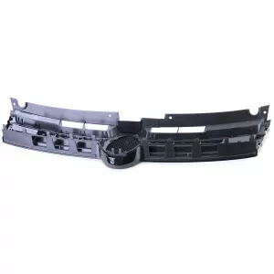 Radiator Grille Black Chrome for VW Touareg 2 7P Pre-facelift 10-14