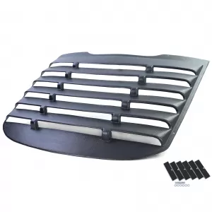 Rear window cover louver rear louvers for Ford Mustang Coupe 14-22