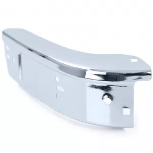 Angolo destro del paraurti anteriore cromato adatto per BMW Serie 3 E30 82-87-image-6206569