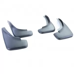 Mudflap set front and rear black for VW Golf 5 Sedan Variant 03-09
