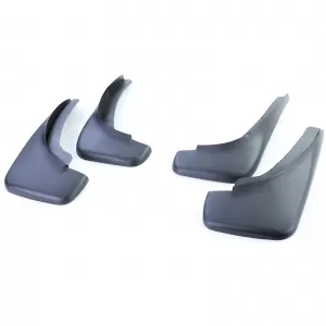 Mudflap set front and rear black for VW Golf 5 Sedan Variant 03-09