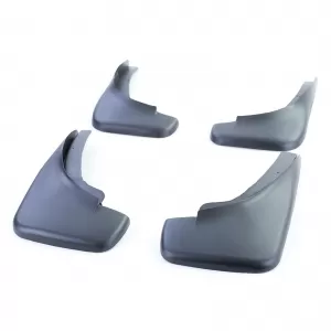 Mudflap set front and rear black for VW Golf 5 Sedan Variant 03-09