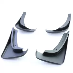 Mudflap set front and rear black for VW Golf 5 Sedan Variant 03-09