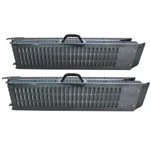 2 pieces folding loading ramp 180cm for quad, motorcycle and more, max. 450kg