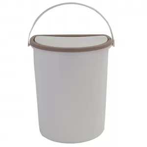 Trash can with lid for motorhome camping boats caravans