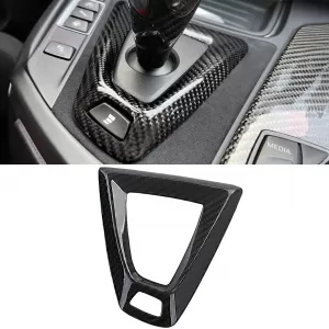 image-13-Real carbon shift frame cover fits for BMW M2 F87 + M3 F80 + M4 F82 F83