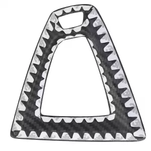 Real carbon shift frame cover fits for BMW M2 F87 + M3 F80 + M4 F82 F83
