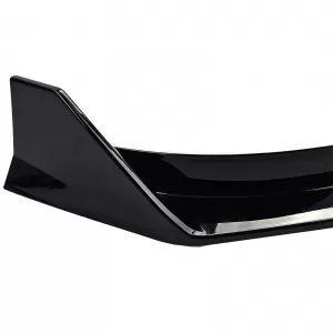 Front spoiler performance lip gloss black fits for Tesla Model 3 from 2018