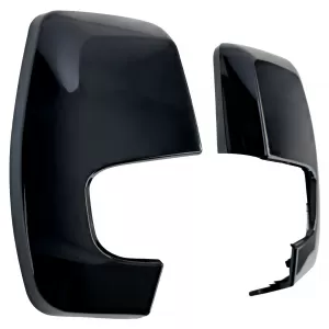 Fényes fekete tükörborítás cserealkatrész Ford Transit Custom 12-23-image-6206857