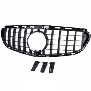 Sport grille black gloss fits for Mercedes E W212 S212 Facelift 13-16