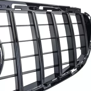 Sport grille black gloss fits for Mercedes E W212 S212 Facelift 13-16