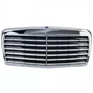 Griglia del radiatore 12 nervature look sportivo adatta per Mercedes W126 1980-1991-image-6206918