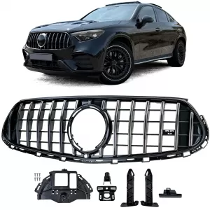 image-58-Sport hűtőrács fekete króm Mercedes GLC X254 és Coupe C254 2022-től