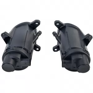 Clear Glass Fog Light Set Black Smoke for VW Passat B5 3BG 2000-2005