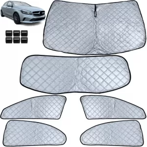 Sunshade blackout 6-piece set for Mercedes A-Class W176 2012-2018