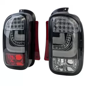 Set di fanali posteriori LED Edition Black Smoke adatto per Mini Clubman R55 2010-2014-image-6207097