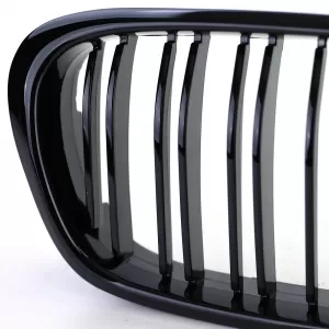 Grilaj sport cu dublu fante, lucios, potrivit pentru BMW Seria 5 E39 95-03-image-6207181