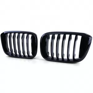 Sport front grille gloss black for BMW X3 G01 X4 G02 2017-2021