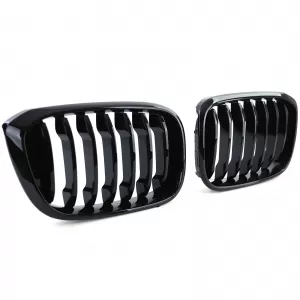 Sport front grille gloss black for BMW X3 G01 X4 G02 2017-2021