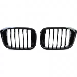 Sport front grille gloss black for BMW X3 G01 X4 G02 2017-2021
