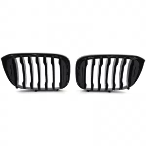 Sport front grille gloss black for BMW X3 G01 X4 G02 2017-2021