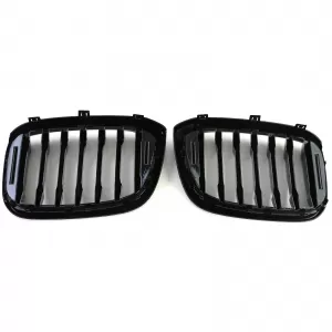 Sport front grille gloss black for BMW X3 G01 X4 G02 2017-2021
