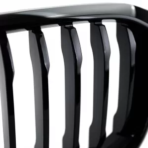 Sport front grille gloss black for BMW X3 G01 X4 G02 2017-2021
