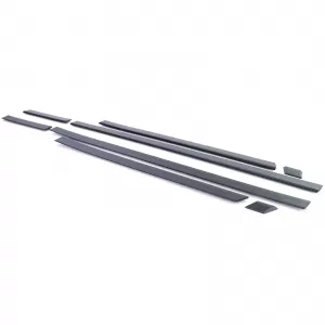 Door trims bump strips decorative trims set 8-piece suitable for BMW 5 Series E34 88-96