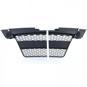 Griglia del radiatore a nido d'ape senza emblema nera lucida, adatta per Audi TT 8J pre-facelift 06-10-image-6207276