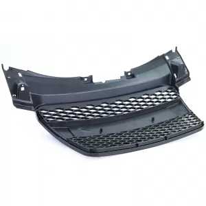 Griglia del radiatore a nido d'ape senza emblema nera lucida, adatta per Audi TT 8J pre-facelift 06-10-image-6207277