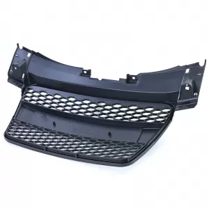 Griglia del radiatore a nido d'ape senza emblema nera lucida, adatta per Audi TT 8J pre-facelift 06-10-image-6207278